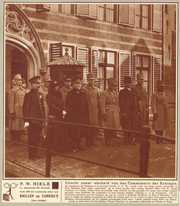 99453 Afbeelding van commissaris van de koningin in de provincie Utrecht dr. H.Th. s'Jacob en zijn echtgenote, te ...